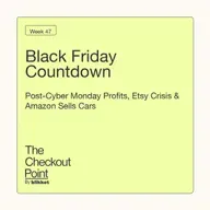 Week 47 - Black Friday Countdown: Post-Cyber Monday Profits, Etsy Crisis & Amazon Sells Cars