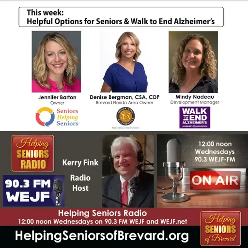 Helpful Options & Walk to End Alz | Helping Seniors Radio Podcast