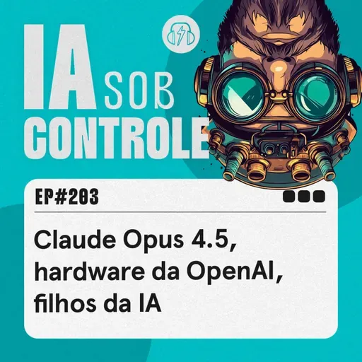 203: Claude Opus 4.5, hardware da OpenAI, filhos da IA