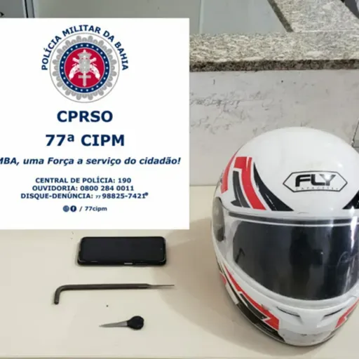 Homem é preso tentando furtar motocicleta nas imediações do Shopping Conquista Sul