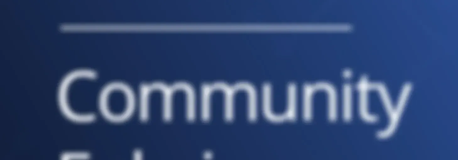 #CommunityFabric