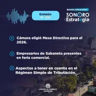 Sonoro Estrategia N°358 – enero 30 de 2026