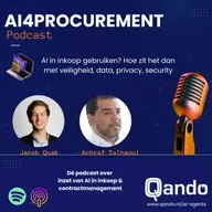 S1E5 | AI in inkoop gebruiken? Hoe zit het met dataveiligheid, privacy en security? | AI4Procurement powered by Qando
