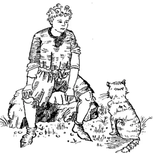 Juan, el sirviente del molinero, y la gatita