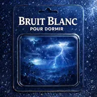 1 H de Bruit Blanc pour DORMIR | Tonnerres et orages