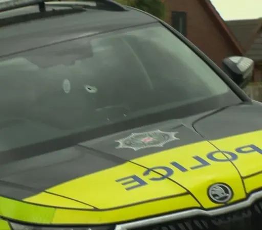 Police fired at stolen PSNI car before officer struck