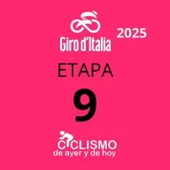 Giro de Italia 2025 - Etapa 9 - Ciclismo de Ayer y de Hoy