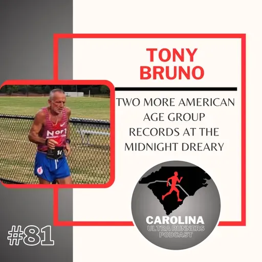 #81: Tony Bruno, Two More American Age Group Records at The Midnight Dreary