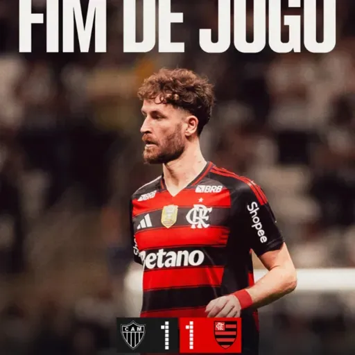 Atlético 1 x 1 Flamengo