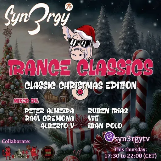 Syn3rgy TV - Trance Classics - Classic christmas edition with the Syn3rgy team  - 9-12-2023 - (Classic trance set)