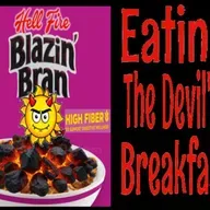 Show sample for 10/29/25: HELLFIRE BLAZIN - BRAN EATING THE DEVIL'S BREAKFAST W/ AARON COLLINS AND JUNE LUNDGREN