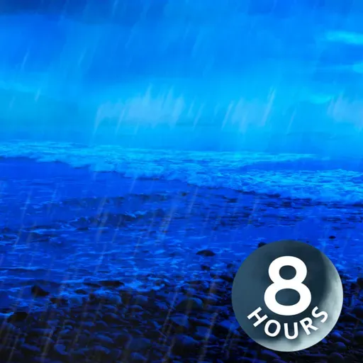 Barulho de chuva e mar | Para dormir, relaxar, estudar ou manter a concentração (8 horas)