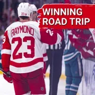 Winning road trip secured! Raymond's 3pt weekend leads Detroit to split with Anaheim and San Jose