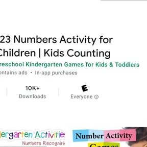 Kids educational learning
