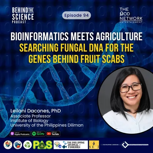 Ep94 - Bioinformatics meets agriculture: Searching fungal DNA for genes behind fruit scabs