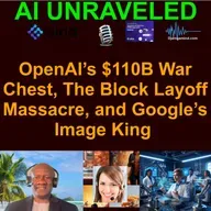 The $110 Billion War Chest: The OpenAI Funding Record (Teaser for AI Daily News Rundown Feb 27 2026)