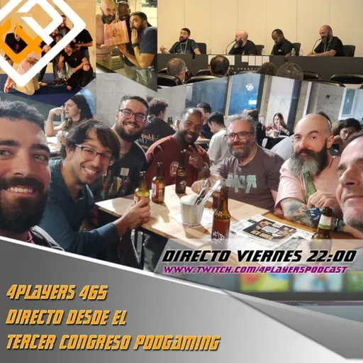 4Players 465 directo desde el tercer congreso podgaming
