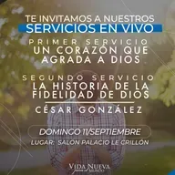 La historia de la fidelidad de Dios Ps.Cesar González