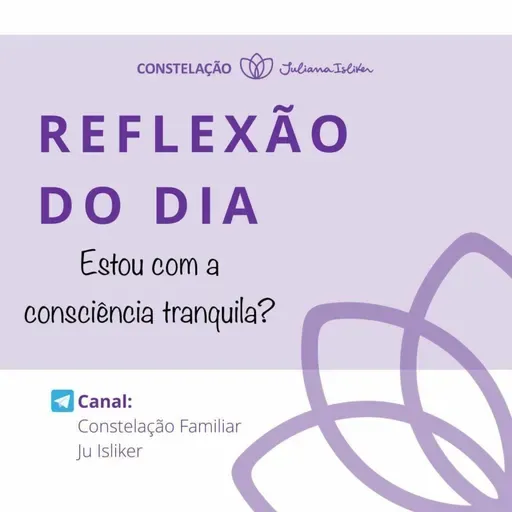 Estou com a consciência tranquila?