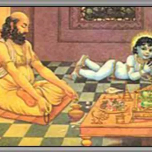 Nimai Se Revela ao Brahmana Peregrino