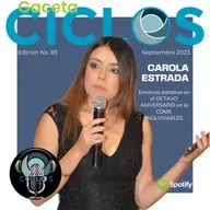 CAROLA ESTRADA Emotivas palabras en la cena de gala de nuestro OCTAVO ANIVERSARIO