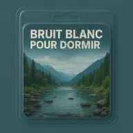 1 H Bruit Blanc pour DORMIR ou se relaxer | Son de la rivière ASMR