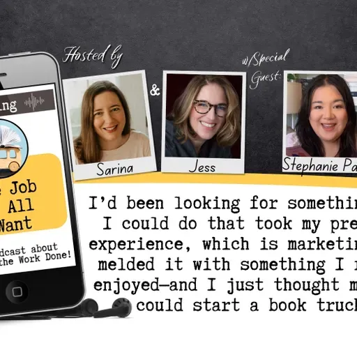 Stephanie Pao has the job we all want. She owns a romance bookstore on wheels.