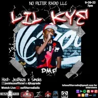 This Tues on Nofilterradiollc 
LIL KYE he started following me in 2020 & introduced himself