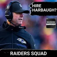 RAIDERS SQUAD SHOW: Las Vegas RAIDERS coaching search begins | Is JOHN HARBAUGH the answer?