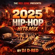 DJ D-RED (@DJD_RED)- 2025 Hip-Hop Hits Mix (Clean Edit)