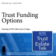 Trust Funding Options