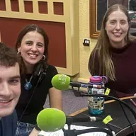James Mac Einrí, Roseanne Ní Cheallaigh agus Ciara Ní Chonghaile, paineál cainte.