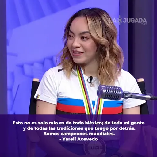 Yareli Acevedo: pedaleando hacia la historia