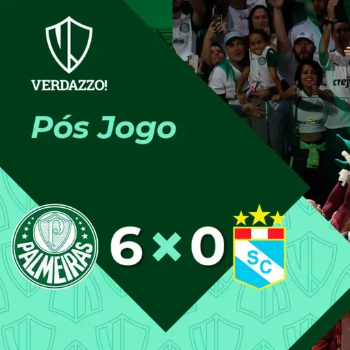 PÓS-JOGO Palmeiras 6x0 Sporting Cristal