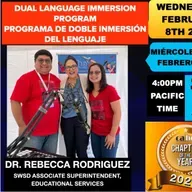 Dual Language Immersion Program, Dra. Rebecca Rodriguez. Session 86