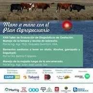 XXIII Taller Evaluación Diagnósticos Gestación. Sanidad en otoño. Majada luego de la encarnerada.