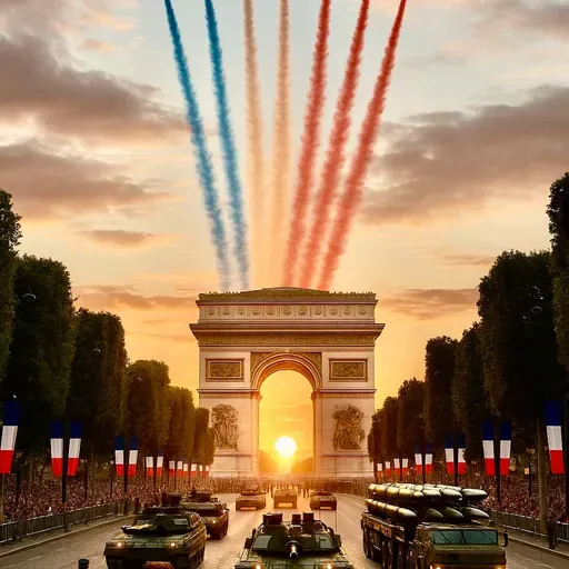 À quoi sert le défilé militaire du 14 juillet ? - L'industrie française d'armement 🇫🇷🔫 😱💶 DELF B1 - Compréhension orale / Listening test - French Intermediate Level - What is the purpose of the July 14 military parade?