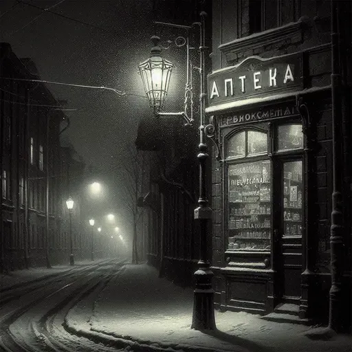 Ночь, улица, фонарь, аптека... Александр Блок