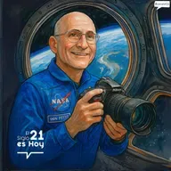 El astronauta que cumplió 70 años al volver a la Tierra