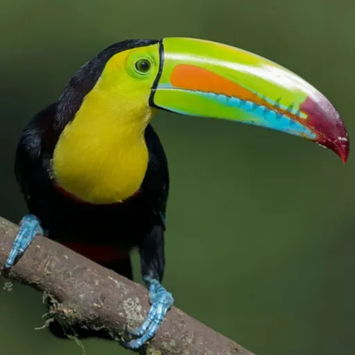 Rainbow-Billed Toucan: The Flying Banana