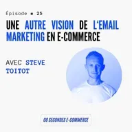 Épisode #25 : Une autre vision de l'email marketing e-commerce - avec Steve Toitot