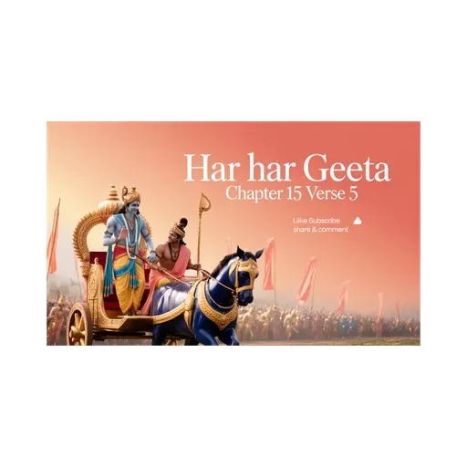 अध्याय 15 श्लोक 5 | भगवद गीता हिंदी | गीता का सार | मुक्ति योग, निर्मलता और परम धाम #jagatkasaar