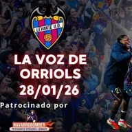 VOZ DE ORRIOLS 28/01/26. REMONTADA ANTE EL ELCHE, MERCADO CALIENTE Y ENTREVISTA CON INO GÓMEZ