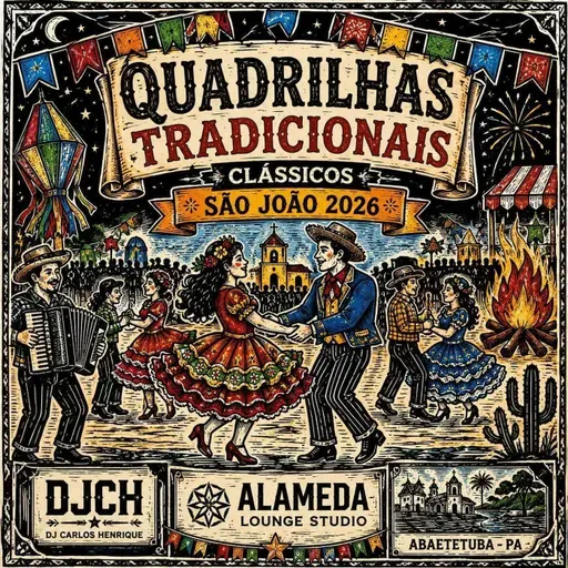 QUADRILHAS TRADICIONAIS CLÁSSICOS SÃO JOÃO 2026