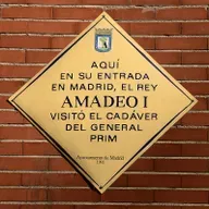 Amadeo I de Saboya y el cuerpo sin vida de Prim