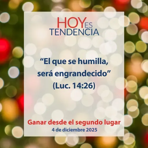 Ganar desde el segundo lugar ~ Devocional de Jóvenes ~ 4 de diciembre 2025