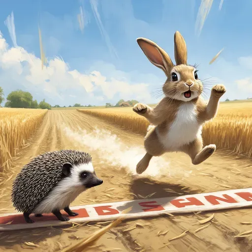 Cuộc Chạy Đua giữa Thỏ và Nhím - Truyện cổ Grimms