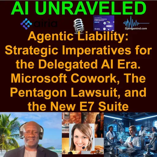 [FULL SPECIAL] Agentic Liability: Strategic Imperatives for the Delegated AI Era - Microsoft Cowork, The Pentagon Lawsuit, and the New E7 Suite
