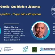 Live “Liderança na prática - O que não está apenas nos livros", com Viviane Martins