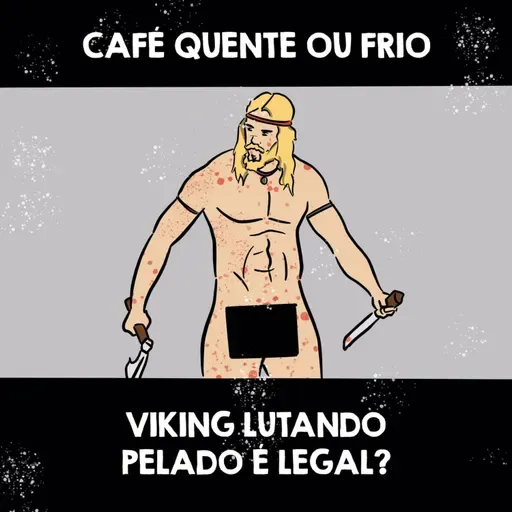 Café Quente ou Frio - Viking Lutando Pelado é Legal?